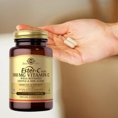Solgar Ester-C Plus 500 mg Vitamin C | Viên Uống Bổ Sung Vitamin C 50 viên
