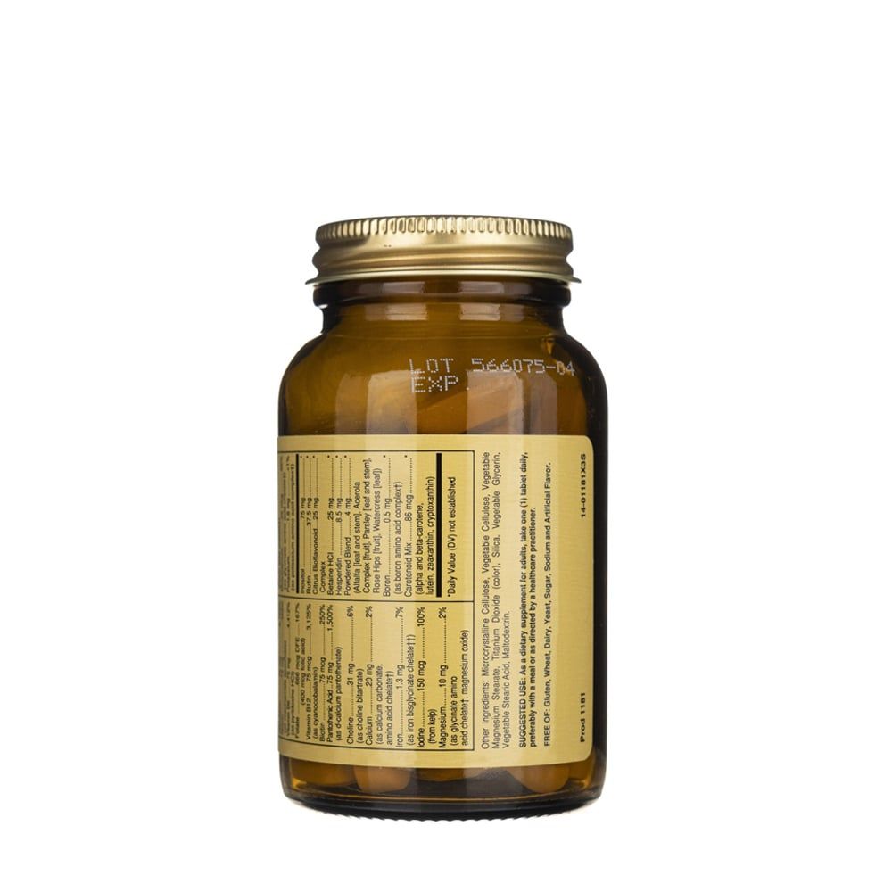 Solgar Bổ Sung Vitamin Tổng Hợp Formula Vm-75 | 60 Viên
