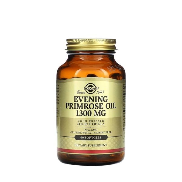 Solgar Tinh Dầu Hoa Anh Thảo Evening Primrose Oil 1300mg | Omega 6 Cân Bằng Nội Tiết Tố