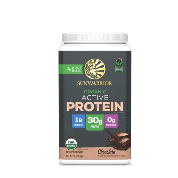 Sunwarrior Protein Thực Vật Hữu Cơ Organic Active Protein Chính Hãng Mỹ | 20 Lần Dùng