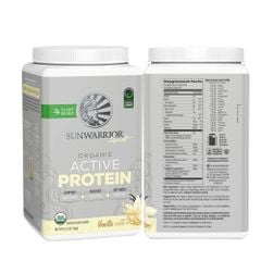 Sunwarrior Protein Thực Vật Hữu Cơ Organic Active Protein Chính Hãng Mỹ | 20 Lần Dùng