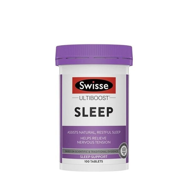 Swisse Ultiboost Sleep 60 viên | Nữ Lang Và Hoa Bia