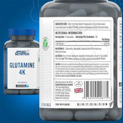 Applied Nutrition Glutamine 4000mg 120 Viên