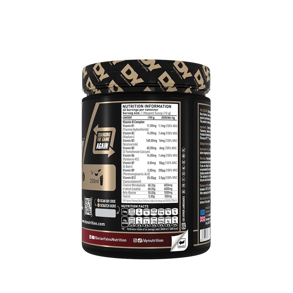 DY Nutrition The Creatine 400g, 40 Servings