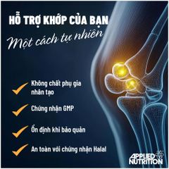 Applied Nutrition Viên Uống Chiết Xuất Nghệ Hỗ Trợ Giảm Viêm Solutions TUMERIC 800MG 30 Lần Dùng