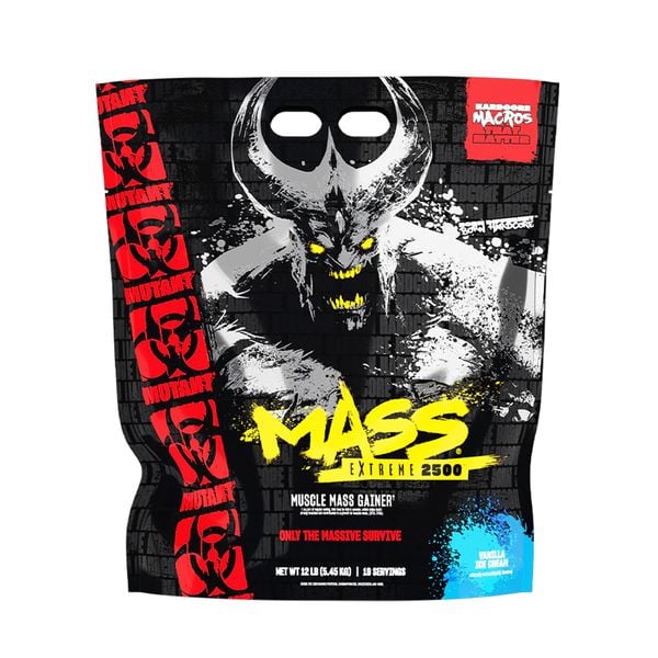 Mutant Mass Extreme 2500 12lbs (5.54KG) - 19 serving