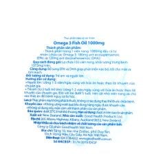 Goodhealth Omega 3 Fish Oil 1000mg 150 viên Dầu Cá Từ New Zealand