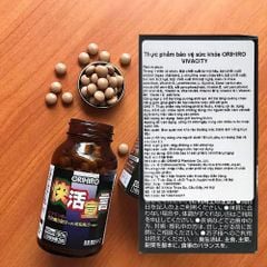 Orihiro Viên Uống Hàu Nghệ Tỏi 180 viên | Tăng Cường Sinh Lý, Hỗ Trợ Giải Độc Gan