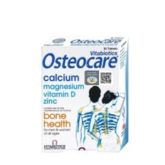 Vitabiotics Viên Uống Osteocare - Bổ sung Canxi, Magie, Kẽm và Vitamin D | Hộp 30 viên