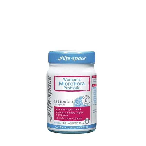 Life Space Women's Microflora Probiotic 60 viên | 6 Chủng