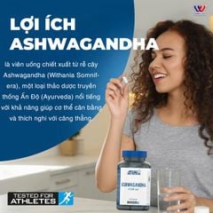 Applied Nutrition Ashwagandha KSM-66 300mg 60 Viên (60 Servings)