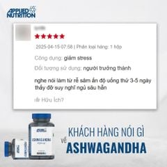 Applied Nutrition Ashwagandha KSM-66 300mg 60 Viên (60 Servings)