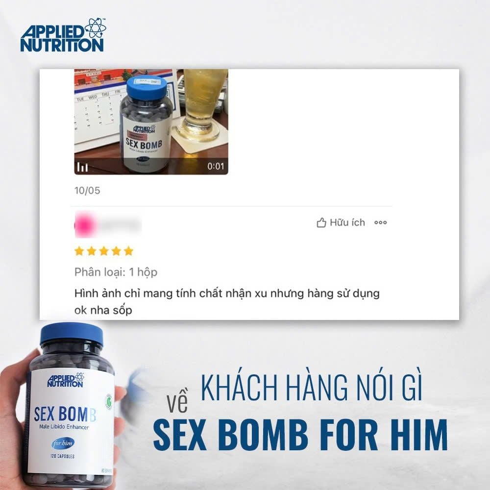 Viên uống hỗ trợ sức khoẻ nam giới Applied Nutrition 120 viên, 2 tháng sử dụng (BBE 02/2027)