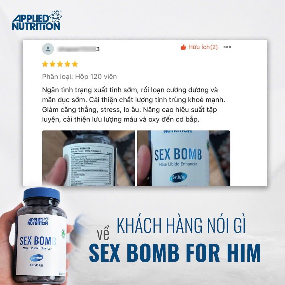 Viên uống hỗ trợ sức khoẻ nam giới Applied Nutrition 120 viên, 2 tháng sử dụng (BBE 02/2027)
