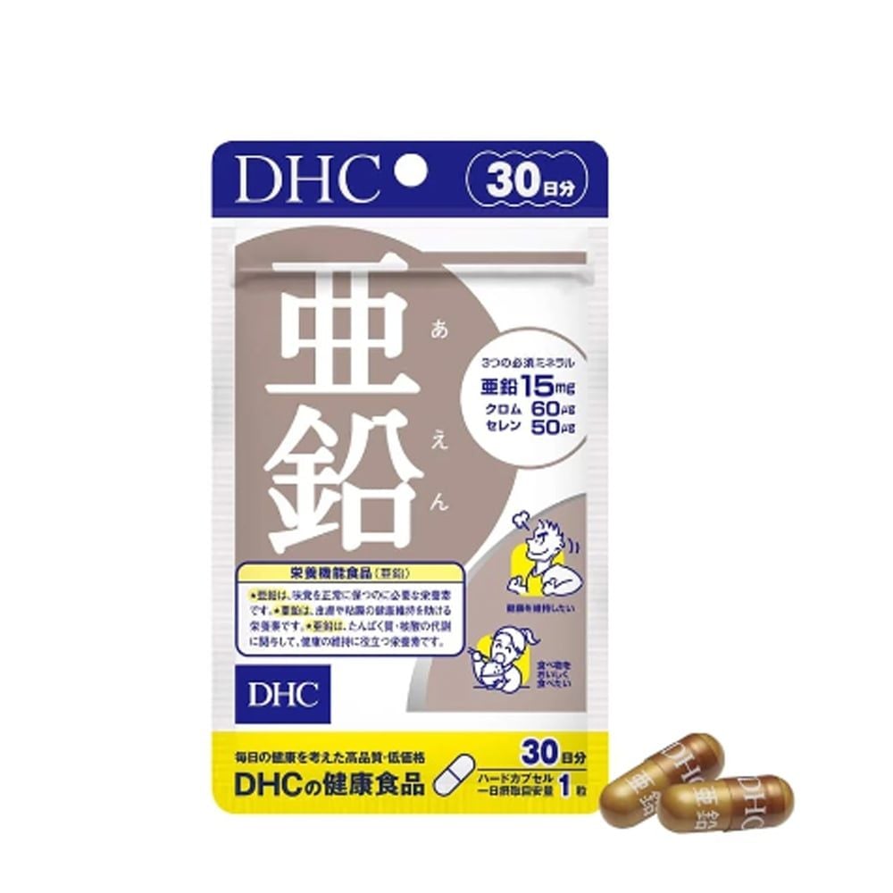 Vien uong DHC ZinC 30 vien lieu bo sung kem cho nguoi lon