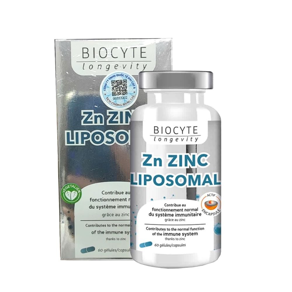 Biocyte Zn Zinc Liposomal | Bổ Sung Kẽm, Chính Hãng Pháp