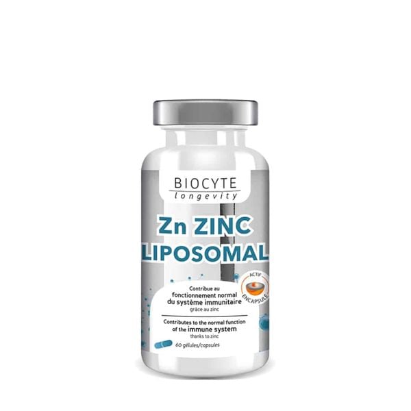 Biocyte Zn Zinc Liposomal 60 Viên | Bổ Sung Kẽm, Chính Hãng Pháp