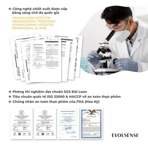 BỘT XƠ DETOX BACK TO 17 EVOLSENSE HỘP 30 GÓI