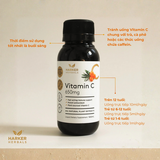 Siro Vitamin C Harker Herbals Chiết Xuất Hắc Mai Biển - Hỗ Trợ Tăng Cường Miễn Dịch
