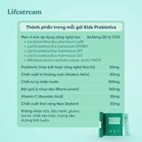 Men vi sinh Lifestream Golden Guard Kids Probiotic hỗ trợ tiêu hóa và hô hấp cho bé