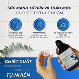 Deep Lung Support Harker Herbals - Siro thảo dược giúp bổ phổi, thông thoáng đường thở