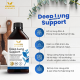 Deep Lung Support Harker Herbals - Siro thảo dược giúp bổ phổi, thông thoáng đường thở