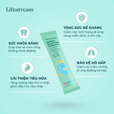 Men vi sinh Lifestream Golden Guard Kids Probiotic hỗ trợ tiêu hóa và hô hấp cho bé