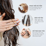 Mặt nạ ủ tóc Jema Rose 8+ Minute Deluxe Repair Caviar Hair Mask (480ml)