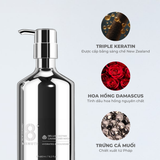 Mặt nạ ủ tóc Jema Rose 8+ Minute Deluxe Repair Caviar Hair Mask (480ml)