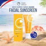 Kem chống nắng da nhạy cảm SPF30 Oasis Beauty Super Smooth Facial Sunscreen 50ml