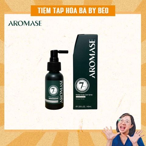 Xịt dưỡng tóc và da đầu Aromase Herbal Scalp Care Spray 40ml (DA ĐẦU KHÔ)