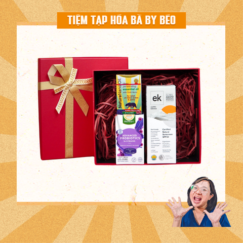 Combo Quà Tết Sức Khỏe Thiên Nhiên Dầu gấu + Men vi sinh + EK