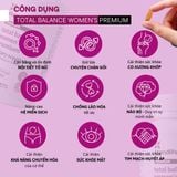 Viên Uống Vitamin Tổng Hợp Cho Phụ Nữ Cao Cấp Đảo Ngược Lão Hóa Cân Bằng Nội Tiết Total Balance Women's Premium Xtend-Life 210 Viên