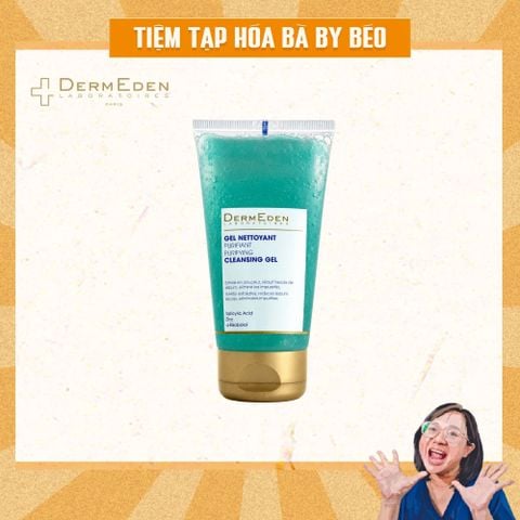 Sữa Rửa Mặt DermEden Purifying Cleansing Gel Dành Cho Da Dầu Mụn