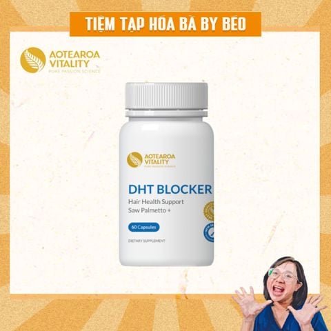 Viên Uống Mọc Tóc, Giảm Rụng Tóc, Kích Thích Mọc Tóc Dày Khỏe Cho Nam Và Nữ Aotearoa Vitality DHT Blocker New Zealand 60 Viên