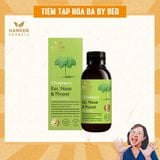 Siro Tai Mũi Họng Cho Bé Children's Ear Nose & Throat Harker Herbals - 150ml