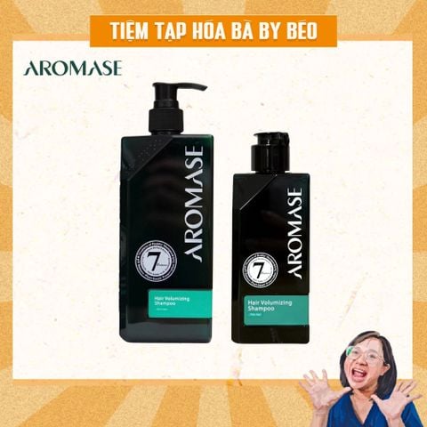 Aromase Hair Volumizing Shampoo 400ml/90ml Dầu gội ngăn rụng và hỗ trợ mọc tóc