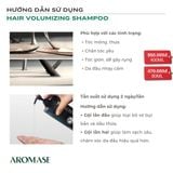 Aromase Hair Volumizing Shampoo 400ml/90ml Dầu gội ngăn rụng và hỗ trợ mọc tóc