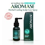 Xịt dưỡng da đầu chuyên biệt cho da DẦU Aromase Herbal Cooling Scalp Care Spray 40ml