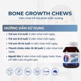 Viên Nhai Tăng Chiều Cao, Cải Thiện Biếng Ăn, Ngủ Ngon Giấc, Xương Răng Chắc Khỏe EZZ Bone Growth Chews Của Úc 120 Viên