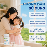 Viên ăn ngon - ngủ sâu GHR Amino Aotearoa Vitality dành cho trẻ biếng ăn, chất lượng giấc ngủ kém - 60 viên