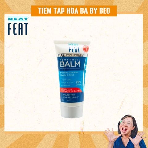 Kem Xử Lý Nứt Gót Chân Và Chai Sừng Neat Feat Foot & Heel Balm 50g (Travel Pack)