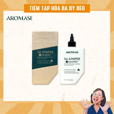 Aromase MediPRO Scalp Purifying Liquid Shampoo 80ml tẩy tế bào chết da đầu chuyên sâu dạng lỏng
