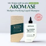 Aromase MediPRO Scalp Purifying Liquid Shampoo 80ml tẩy tế bào chết da đầu chuyên sâu dạng lỏng