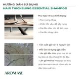 Aromase Hair Volumizing Shampoo 400ml/90ml Dầu gội ngăn rụng và hỗ trợ mọc tóc