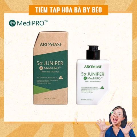 Dầu gội giảm viêm da đầu chuyên sâu Aromase MediPRO Simply Fresh Shampoo 80ml