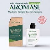 Aromase MediPRO Simply Fresh Shampoo 80ml Dầu gội giảm viêm da đầu chuyên sâu