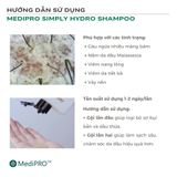 Dầu Gội Cho Da Đầu Vảy Nến, Trị Gàu, Giảm Đỏ Ngứa Cho Da Đầu Khô Nhạy Cảm MediPRO Simply Hydro Shampoo Aromase (80ml)