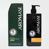 Aromase Oily Scalp Balancing Shampoo 400ml/90ml Dầu gội trị gàu và giảm nhờn da đầu