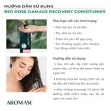 Aromase Red Rose Damage Recovery Conditioner 400ml Dầu xả tinh dầu hoa hồng phục hồi hư tổn